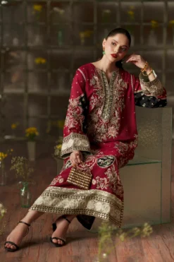 Alternative view of Embroidered Kaftan | E1149/104/418