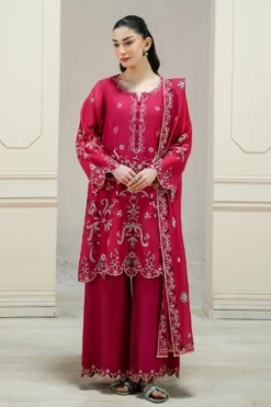 Embroidered 3 PC Suit | 15726/501/434