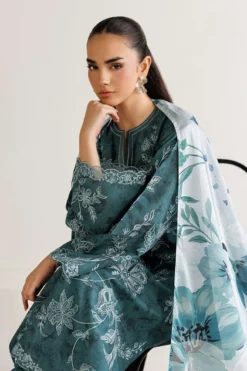 Alternative view of Embroidered Lawn F-4493