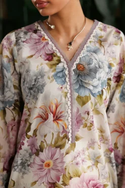 Alternative view of Embroidered Lawn F-4531