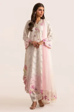 Roselle Shirt And Dupatta