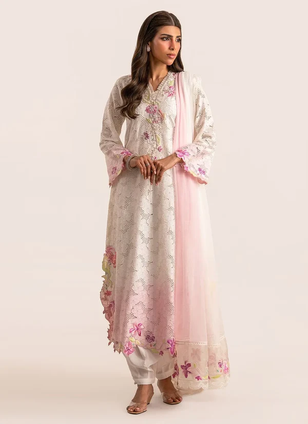 Roselle Shirt And Dupatta