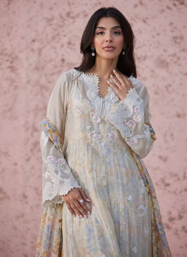 Josie Shirt, Inner And Dupatta Set - Image 2