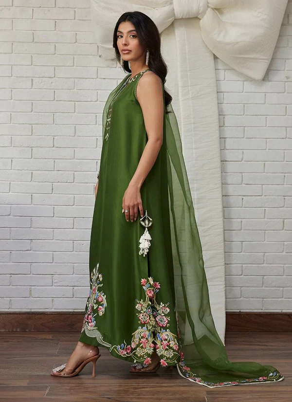 Gracie Shirt And Dupatta - Image 3