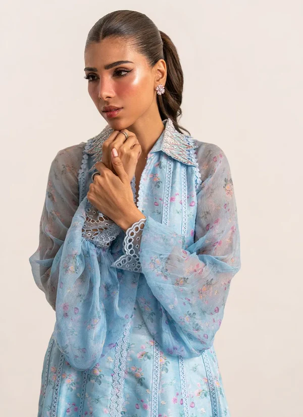 Sally Shirt And Dupatta - Image 2