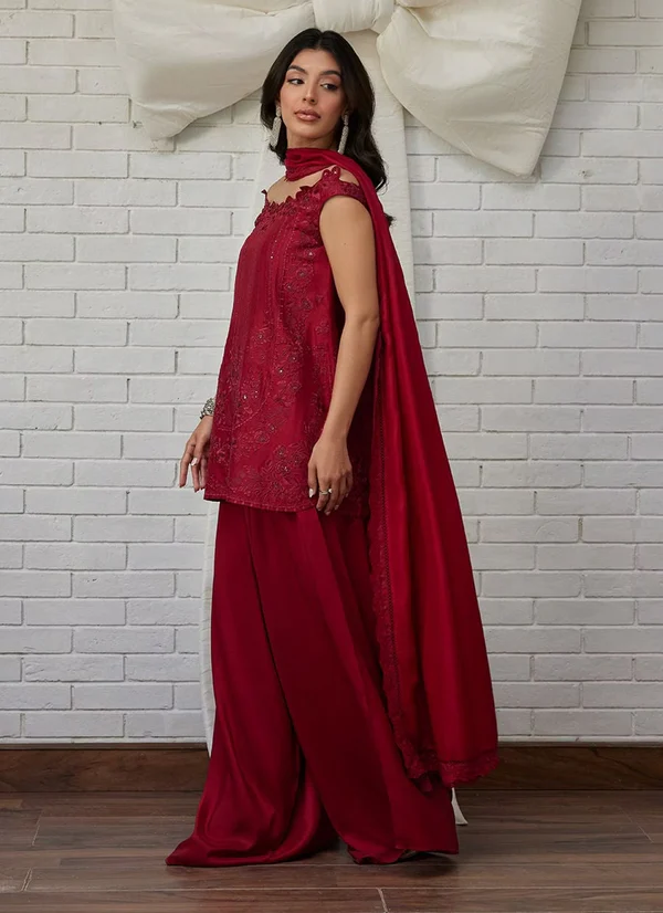 Vrai Shirt And Dupatta - Image 4