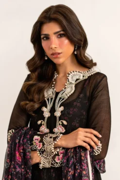 Alternative view of Noirea Shirt, Inner And Dupatta Set