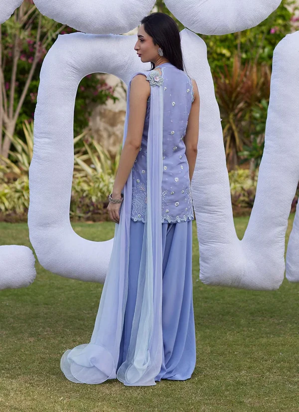 Vanessa Jacket And Dupatta - Image 4