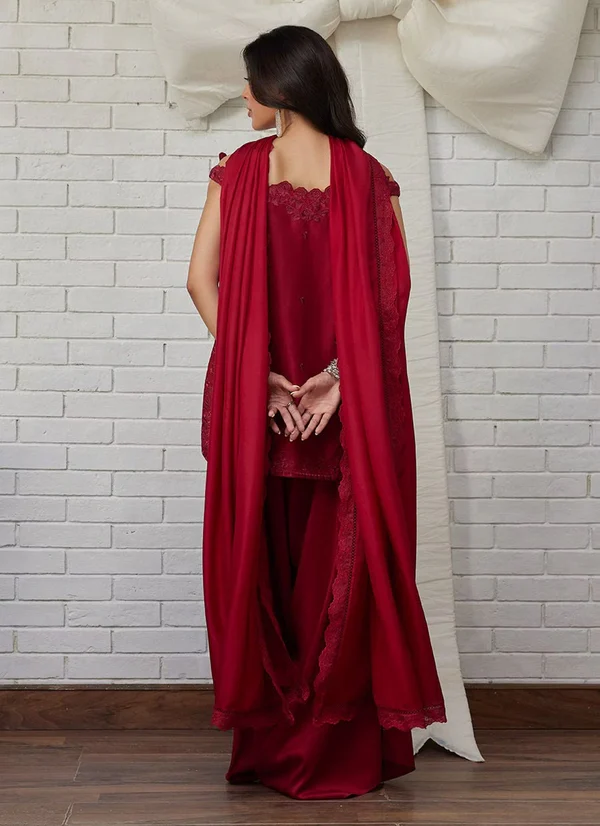 Vrai Shirt And Dupatta - Image 3