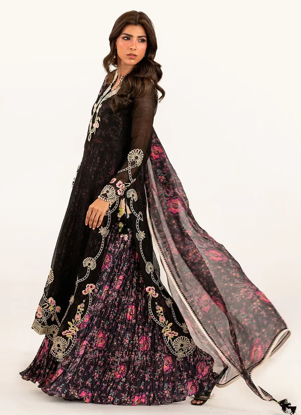 Noirea Shirt, Inner And Dupatta Set - Image 3
