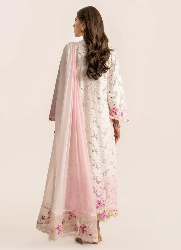 Roselle Shirt And Dupatta - Image 3