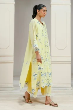 Alternative view of Embroidered 3 PC Suit | 15813/501/504