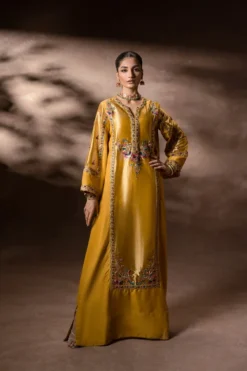 Golden Garden Kaftan Set (D-11)
