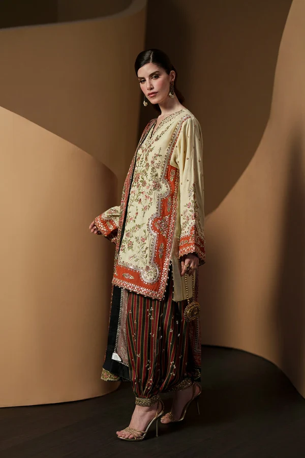 Embroidered Suit | E1137/104/005 - Image 2