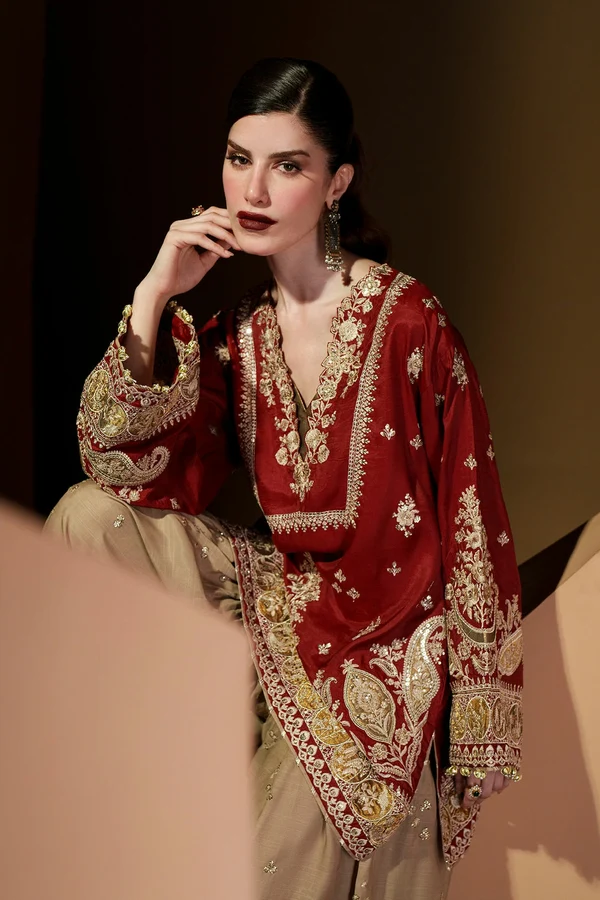 Embroidered Suit | E1219/104/304 - Image 2