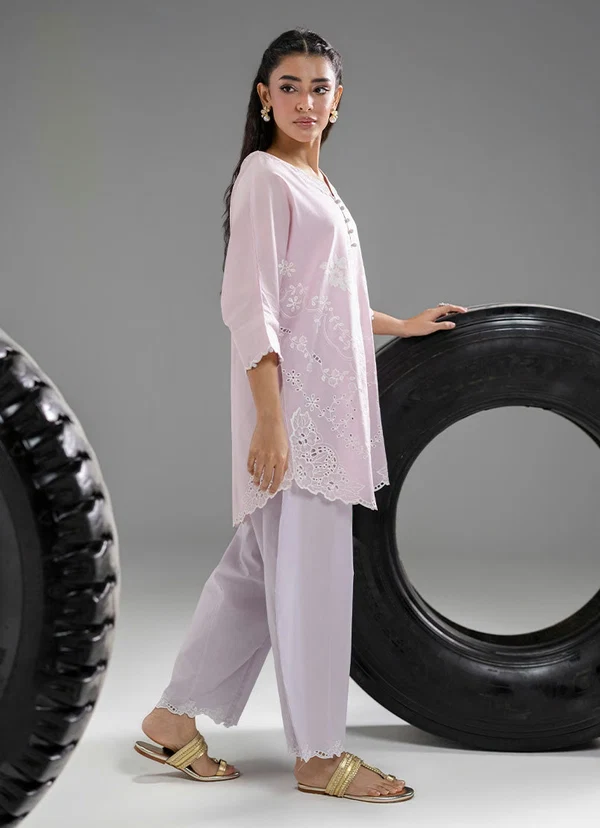 Embroidered Co-ord Set | 16395/401/421 - Image 3