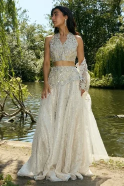 Jina Lehenga Choli With Drape Dupatta