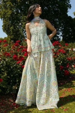 Jessy Peplum With Dhaka Pants