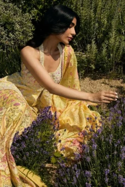 Alternative view of Jamaya Peplum With Printed Lehenga