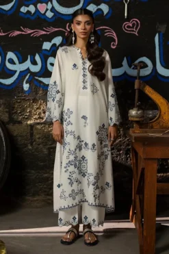 Embroidered Co-ord Set | 16994/401/101