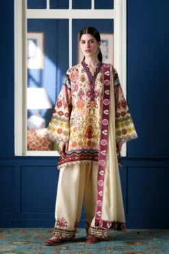 Embroidered Suit | E4484/103/115