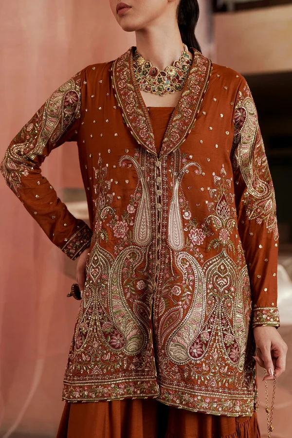 Embroidered Suit | E1214/104/205 - Image 3