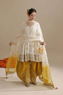 Ivory & Mustard Outfit