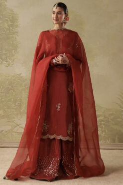 Vermillion Rust Outfit