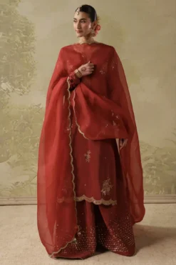 Alternative view of Vermillion Rust Outfit