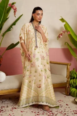 Daine Cream kaftan