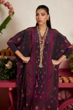 Alternative view of Analisa Black kaftan