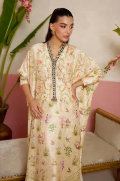 Alternative view of Daine Cream kaftan