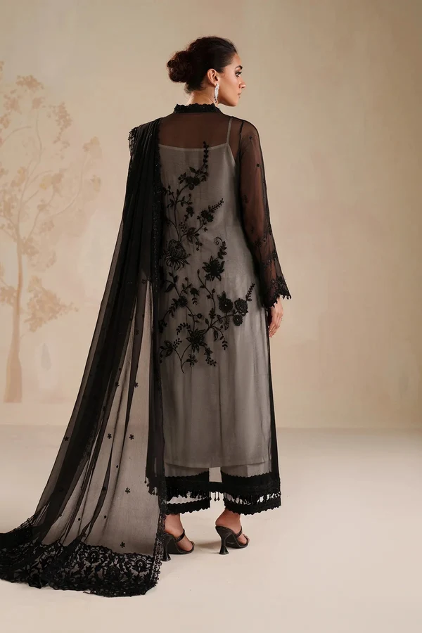 Embroidered Chiffon F-4365 - Image 3