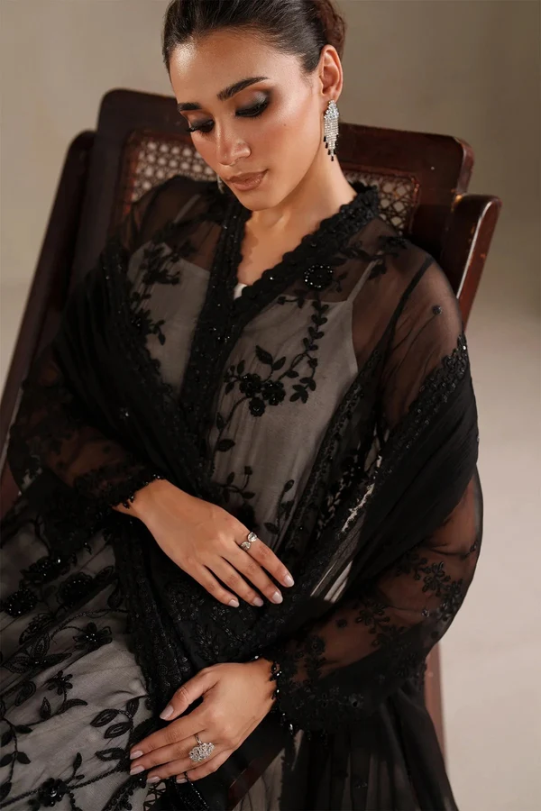 Embroidered Chiffon F-4365 - Image 2
