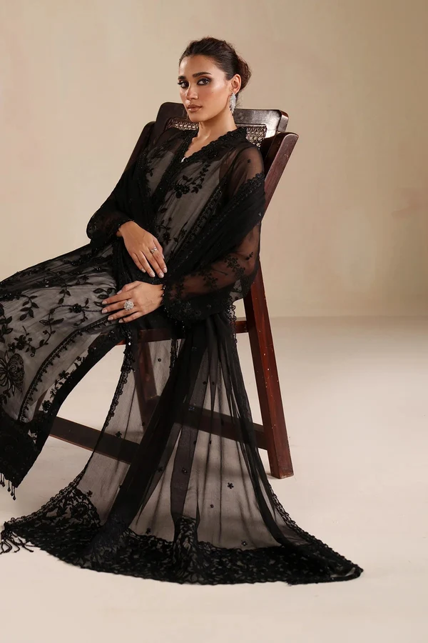 Embroidered Chiffon F-4365 - Image 4