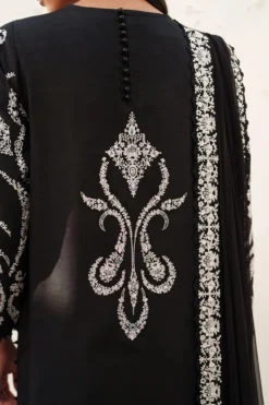 Alternative view of Embroidered RAW Silk F-4381