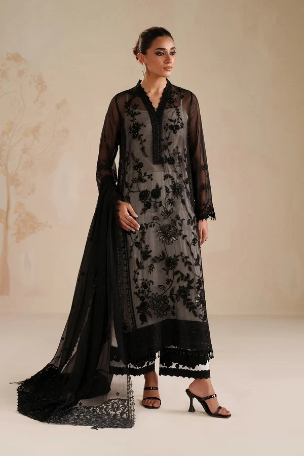 Embroidered Chiffon F-4365