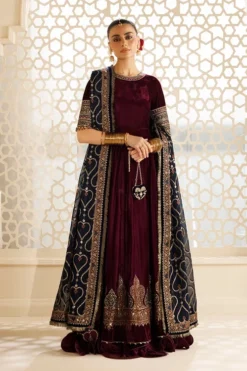 Embroidered Velvet Formal CVF26-D04