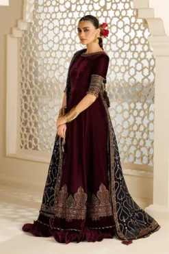 Alternative view of Embroidered Velvet Formal CVF26-D04