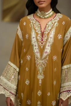Alternative view of EMBROIDERED KAFTAN | E1275-104-114