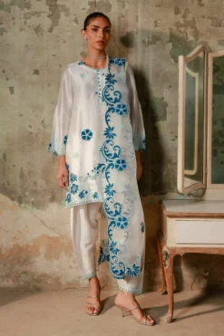 Embroidered 3 PC Suit | 16817/501/101