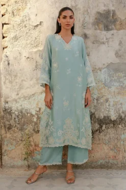 Embroidered CO-ORD Set | 17058/501/353