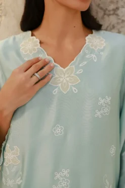 Alternative view of Embroidered CO-ORD Set | 17058/501/353