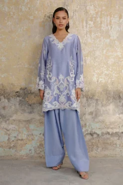 Embroidered CO-ORD Set | 17059/501/302