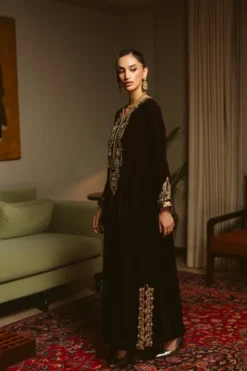Alternative view of Gilded Plum Kaftan (D-06)