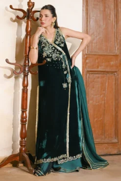 Leher Angarkha And Dupatta