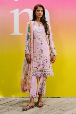 Printed Embroidered 3 PC Suit | 17088/651/421