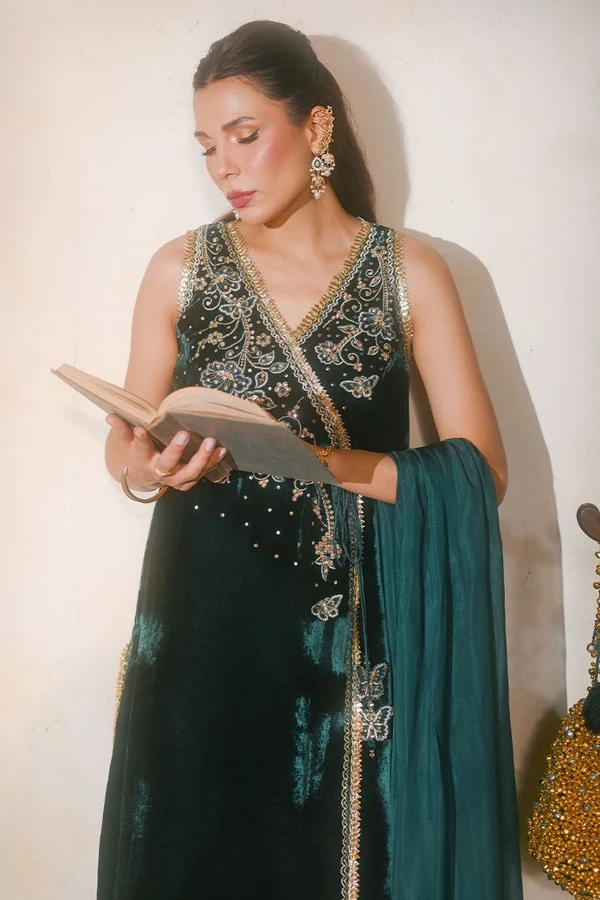 Leher Angarkha And Dupatta - Image 2