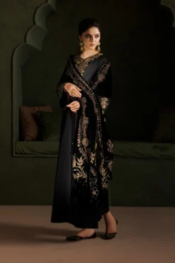 Alternative view of IV-80 Embroidered Sheesha Silk