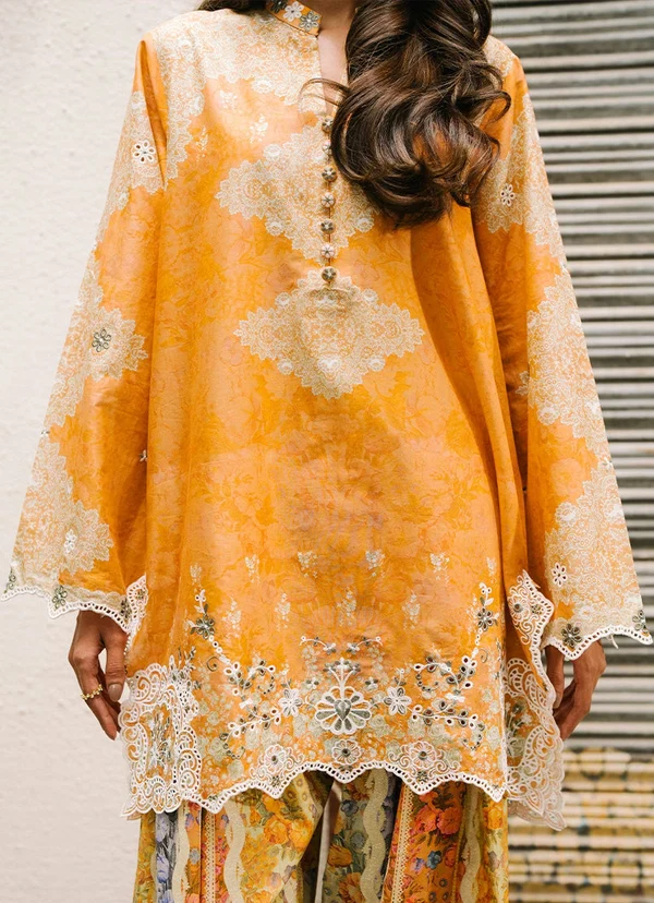 Printed Embroidered CO-ORD Set | 17055/201/521 - Image 2